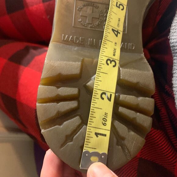 Dr Martens Brown Leather Brogue Shoes 3989 / 34 UK 6 - Made in England - Picture 14 of 14